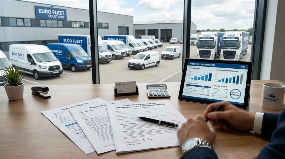 Leasing and financing options for commercial vehicles